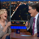 Christine Baranski, Stephen Colbert